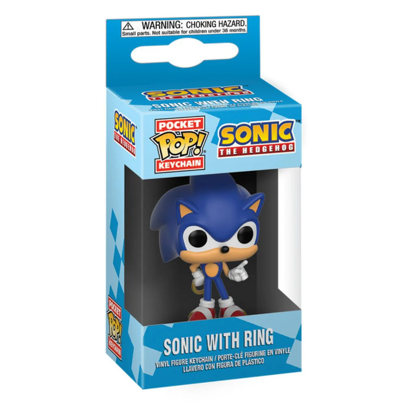 Pocket Pop! Games - Sonic w/ Ring - دمية